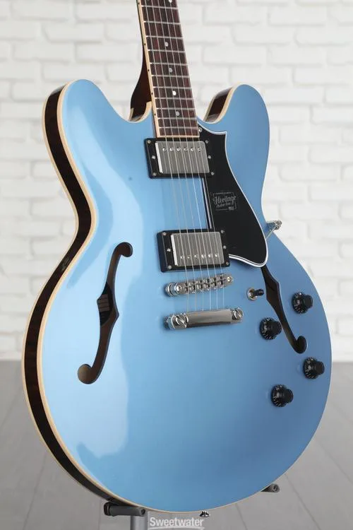  NEW
? Heritage Factory Special Standard H-535 Semi-hollow Electric Guitar - Pelham Blue