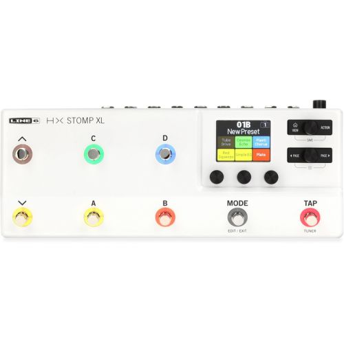  NEW
? Line 6 HX Stomp XL White Guitar Multi-effects Floor Processor and Mission Engineering EP1-L6 Expression Pedal