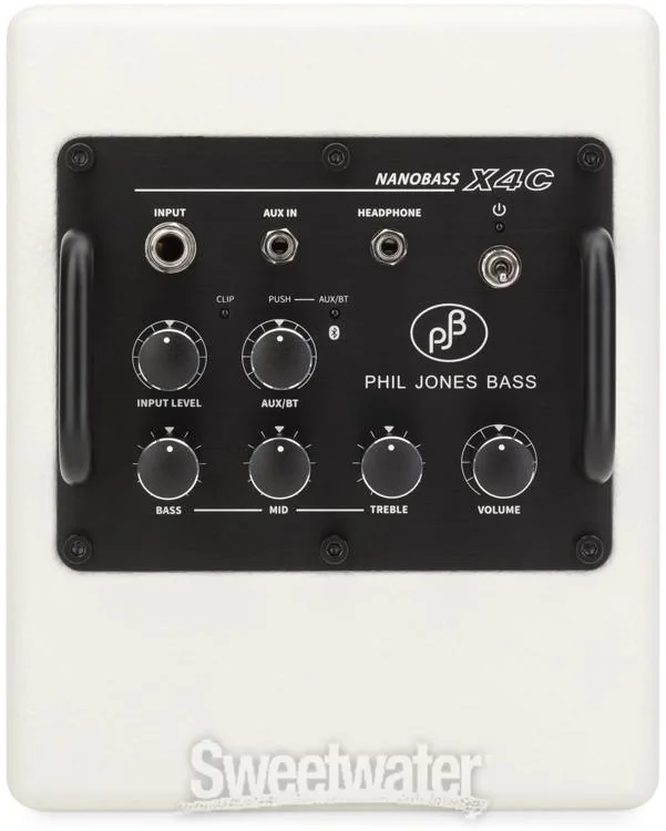  NEW
? Phil Jones Bass X4C Nanobass 35-watt Multi-instrument Combo Amplifier - White