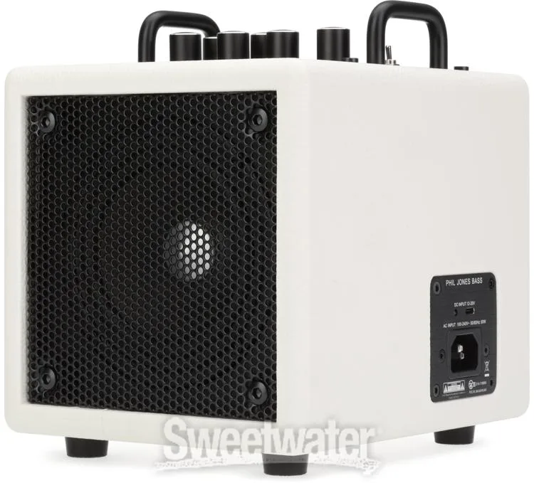  NEW
? Phil Jones Bass X4C Nanobass 35-watt Multi-instrument Combo Amplifier - White