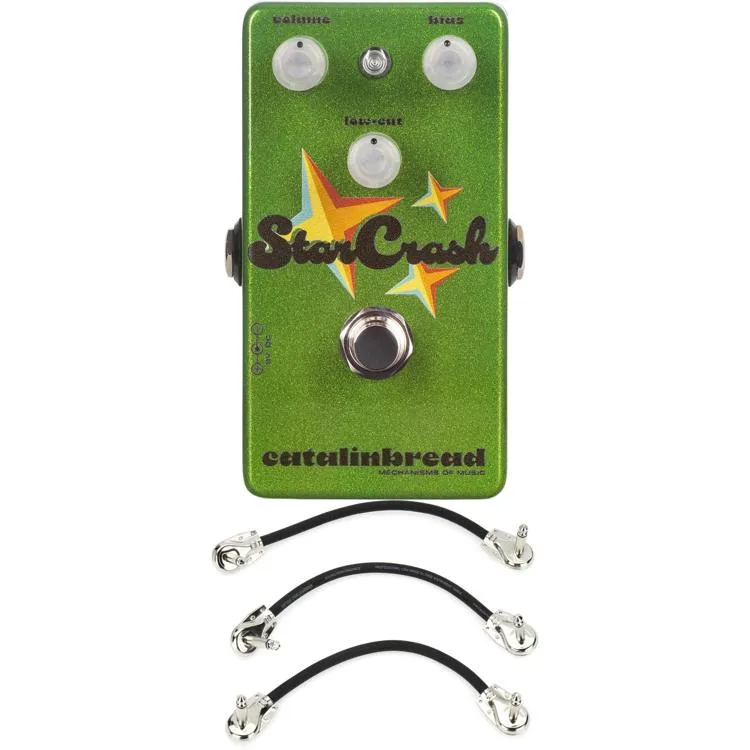 NEW
? Catalinbread Starcrash 70 Fuzz Pedal with Patch Cables - Starcrash 70 Collection