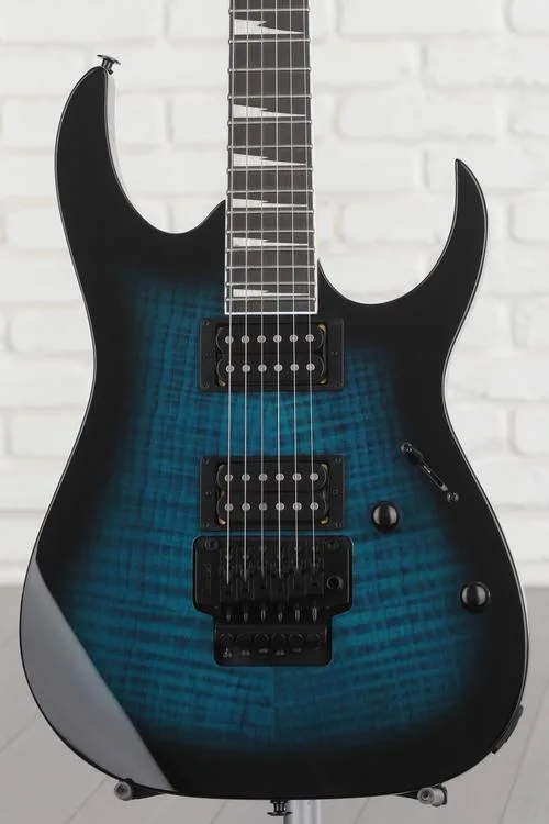 NEW
? Ibanez Gio RG320FAT Electric Guitar - Transparent Blue Sunburst