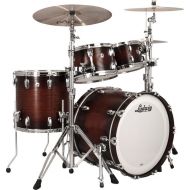 NEW
? Ludwig Classic Oak Studio 22 4-piece Shell Pack - Brown Burst