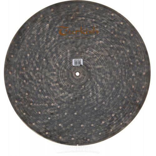  NEW
? Turkish Cymbals Cappadocia Flat Ride Cymbal - 22 inch