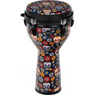 NEW
? Meinl Percussion Jumbo Djembe - 10 inch, Day of the Dead with Matching Head