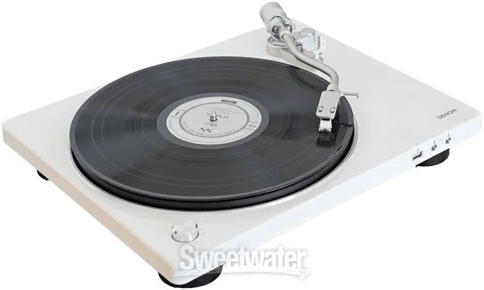  NEW
? Denon DP-450USB Premium Belt-drive Hi-fi Turntable with USB - White