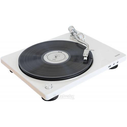  NEW
? Denon DP-450USB Premium Belt-drive Hi-fi Turntable with USB - White