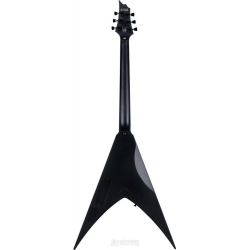  NEW
? ESP LTD Nergal HEX-6 Signature Electric Guitar - Black Satin