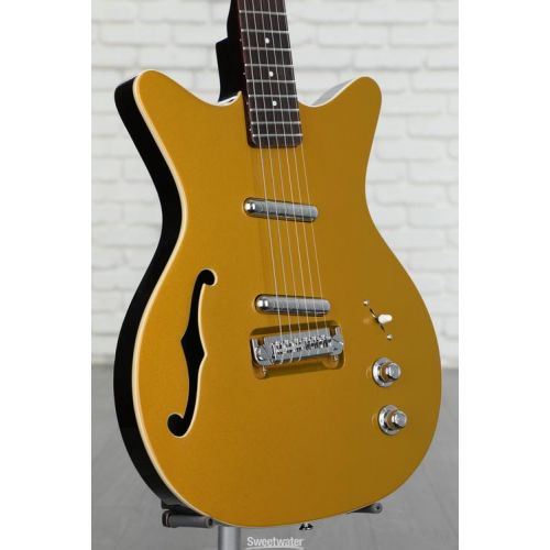  NEW
? Danelectro Fifty Niner DC Semi-hollowbody Electric Guitar - Gold Top
