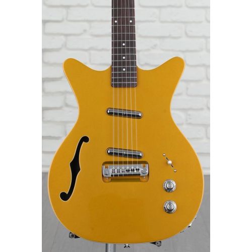  NEW
? Danelectro Fifty Niner DC Semi-hollowbody Electric Guitar - Gold Top