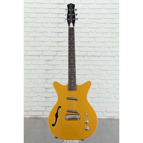  NEW
? Danelectro Fifty Niner DC Semi-hollowbody Electric Guitar - Gold Top