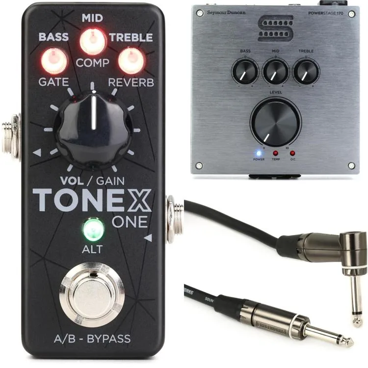 NEW
? IK Multimedia TONEX ONE Amplifier/Cab/Pedal Modeler and Seymour Duncan PowerStage 170 Bundle