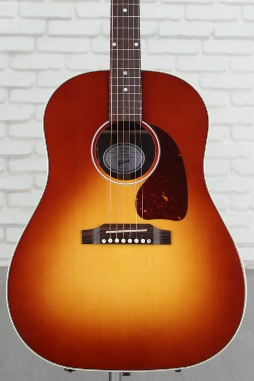  NEW
? Gibson Acoustic J-45 Standard Rosewood Acoustic-electric Guitar - Rosewood Burst