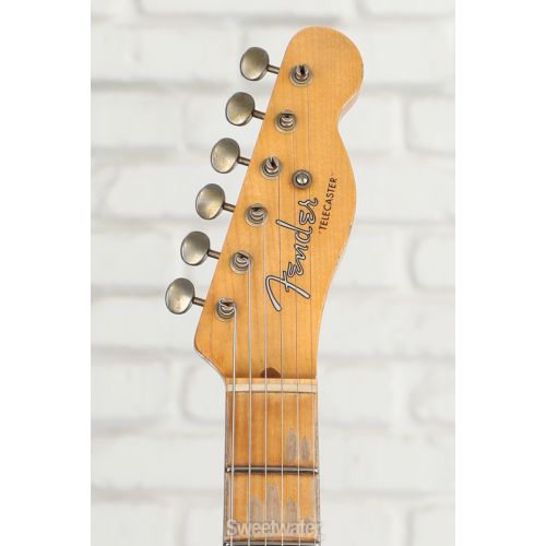  NEW
? Fender Custom Shop '52 Telecaster Relic Electric Guitar - Aged Nocaster Blonde, Sweetwater Exclusive