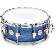 NEW
? DW Design Series Snare Drum - 6 inch x 14 inch, Royal Strata