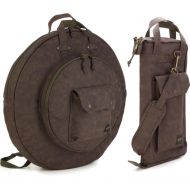NEW
? Meinl Cymbals Vintage Hyde Cymbal Bag and Stick Bag - 22 inch, Dark Brown
