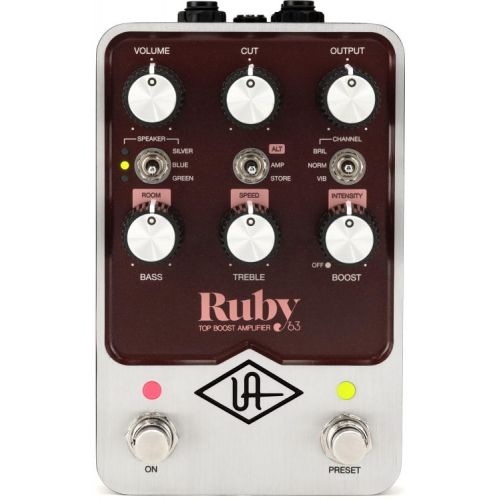  NEW
? Universal Audio Ruby '63 Top Boost Amplifier Pedal and Seymour Duncan PowerStage 100 Stereo Bundle