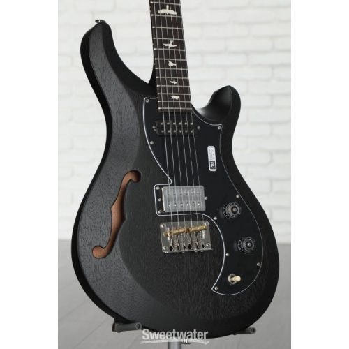  NEW
? PRS S2 Vela Semi-Hollow Satin Electric Guitar - Charcoal Satin