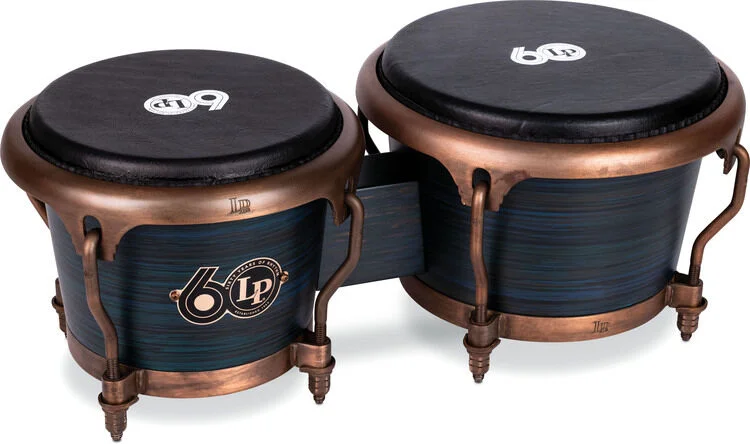  NEW
? Latin Percussion Limited-edition 60th-anniversary Bongos Set - Roasted Hazel