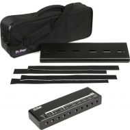 On-Stage GPB2000 Compact Pedalboard with Gig Bag and Power Bank