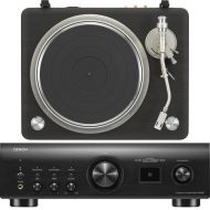 Denon DP-3000NE Premium Direct-drive Hi-fi Turntable with PMA-1700NE Stereo Integrated Amplifier