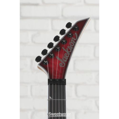  NEW
? Jackson Pro Plus Series Soloist SLA3Q Electric Guitar - Fuschia Burst