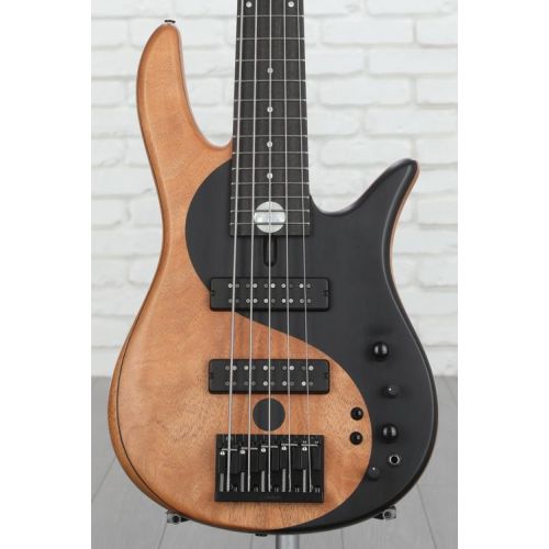  NEW
? Fodera Yin Yang 5 Standard Mahogany Bass Guitar - Natural with Fodera-Duncan Pickups