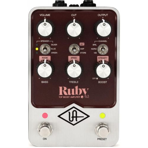  NEW
? Universal Audio Ruby '63 Top Boost Amplifier Pedal and Seymour Duncan PowerStage 170 Bundle