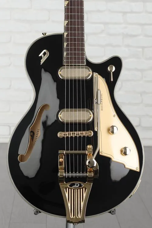 NEW
? Duesenberg Starplayer TV Phonic Semi-hollowbody Electric Guitar - Black