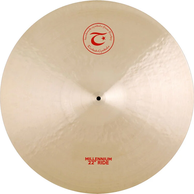  NEW
? Turkish Cymbals Millennium Ride Cymbal - 22 inch
