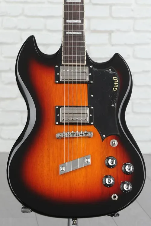 NEW
? Guild Polara Deluxe Electric Guitar - Vintage Sunburst