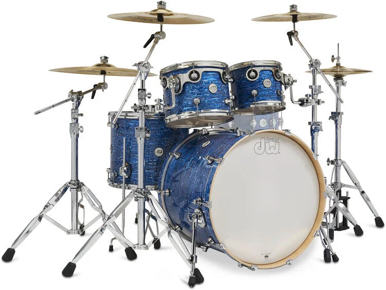  NEW
? DW DDFP2214RS Design Series 4-piece Shell Pack - Royal Strata