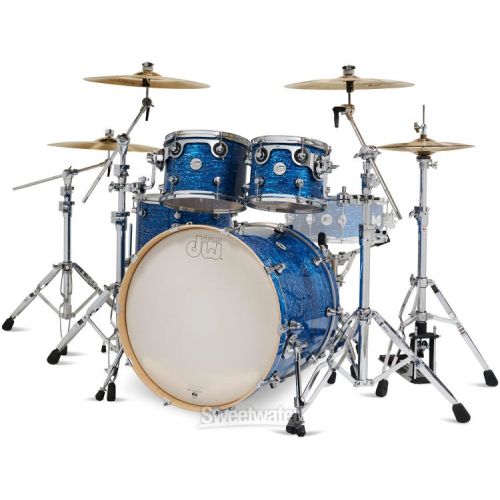  NEW
? DW DDFP2214RS Design Series 4-piece Shell Pack - Royal Strata