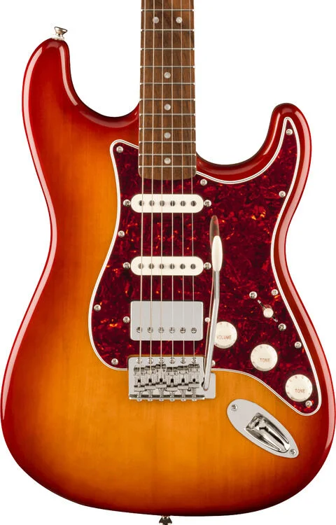  NEW
? Squier Limited-edition Classic Vibe '60s Stratocaster HSS Electric Guitar - Sienna Sunburst