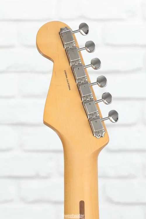  NEW
? Fender Lincoln Brewster Stratocaster Electric Guitar - Olympic Pearl with Maple Fingerboard