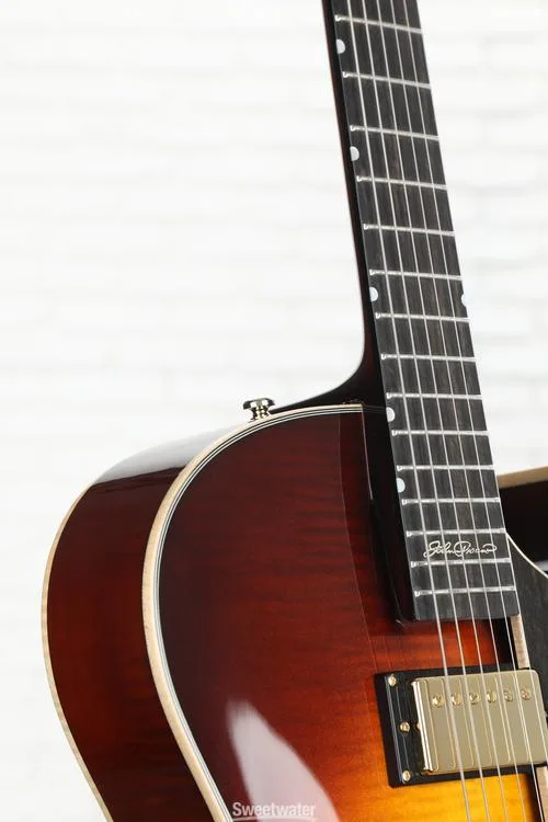  NEW
? Eastman Guitars AR480CE John Pisano 30th-anniversary Edition Archtop Hollowbody Electric Guitar - Sunburst