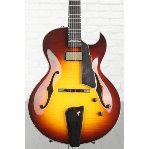  NEW
? Eastman Guitars AR480CE John Pisano 30th-anniversary Edition Archtop Hollowbody Electric Guitar - Sunburst