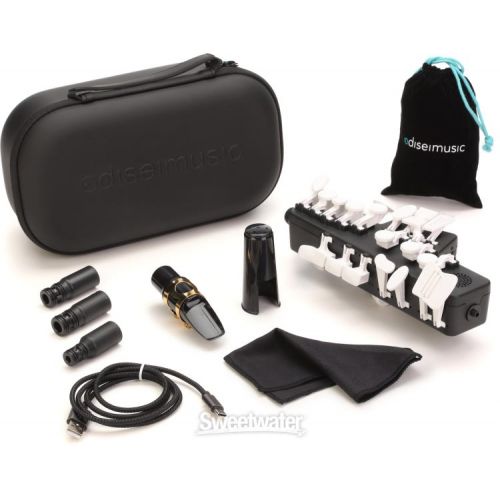  NEW
? Odisei Music Travel Sax 2 Wind Synth/Controller with Accessory Pack - White Silicon