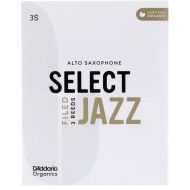 NEW
? D'Addario Organics Select Jazz Filed Alto Saxophone Reeds - 3 Soft (3-pack)
