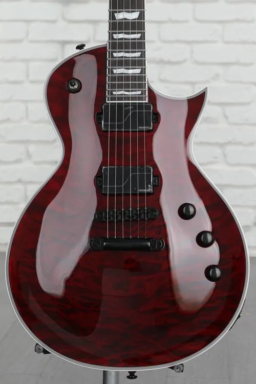 NEW
? ESP LTD EC-1000QM Electric Guitar - See Thru Black Cherry