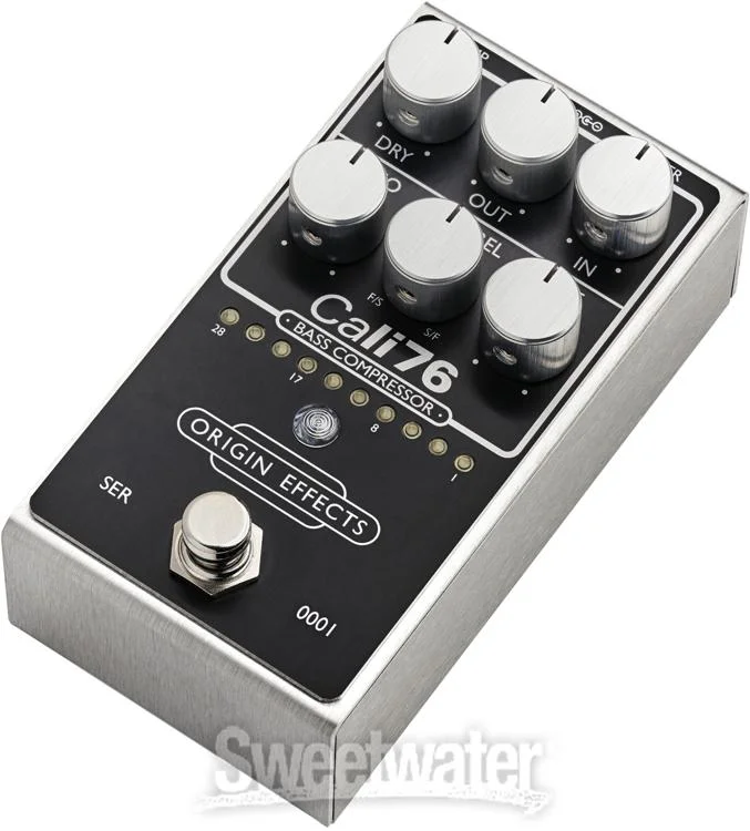  NEW
? Origin Effects Cali76 Bass Compressor Pedal - Black