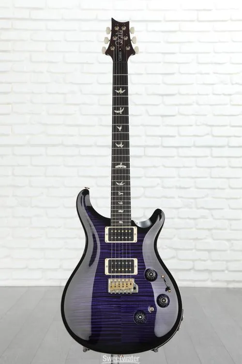  NEW
? PRS Custom 24 Piezo Electric Guitar - Purple Mist, 10-Top