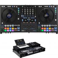 Rane Four 4-channel DJ Controller and Odyssey Black Label Flight Case