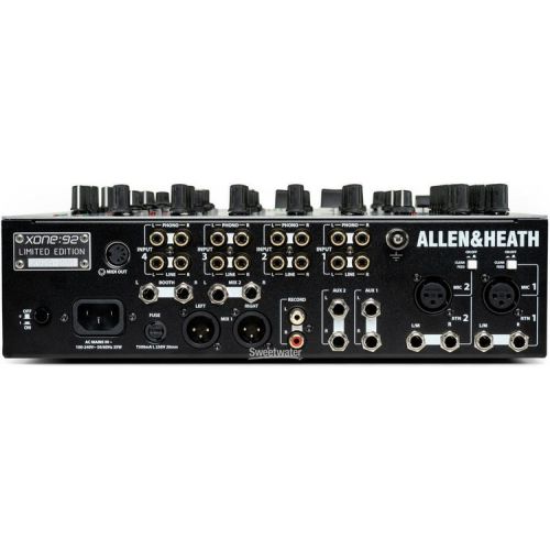  NEW
? Allen & Heath Xone:92 Analogue 4-channel DJ Mixer and Technics SL-1200MK7 Turntables - Limited Edition