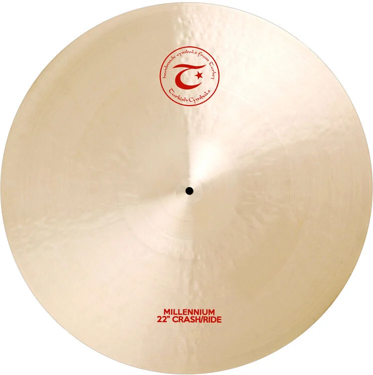  NEW
? Turkish Cymbals Millennium Crash Cymbal - 22 inch