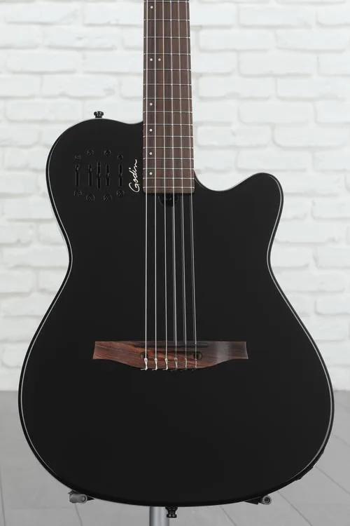 NEW
? Godin Multiac Mundial Nylon Acoustic-electric Guitar - Onyx Black