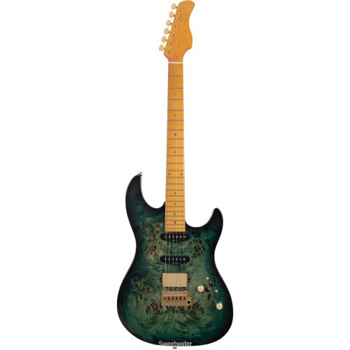  NEW
? Sire Larry Carlton S10 HSS Electric Guitar - Transparent Green