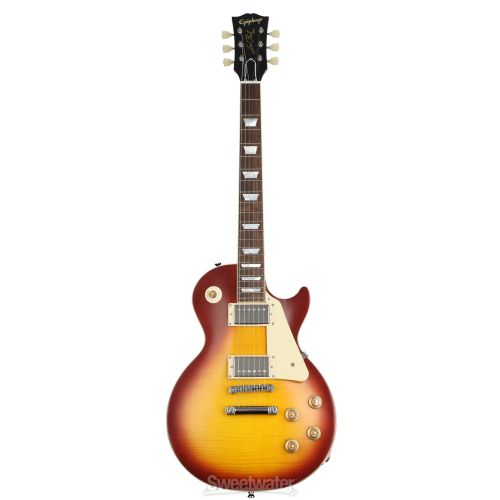  NEW
? Epiphone 1959 Les Paul Standard Reissue Electric Guitar - Royal Teaburst VOS, Sweetwater Exclusive