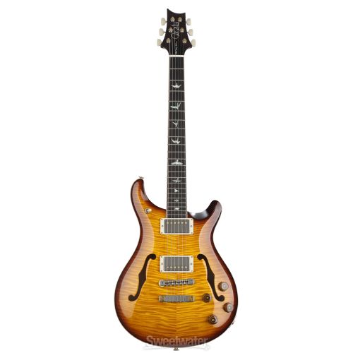  NEW
? PRS McCarty 594 Hollowbody II Electric Guitar - McCarty Tobacco Sunburst, 10-Top