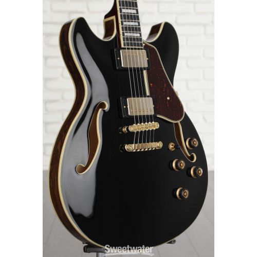  NEW
? Ibanez Artcore Expressionist AS93BC Semi-hollowbody Electric Guitar - Black